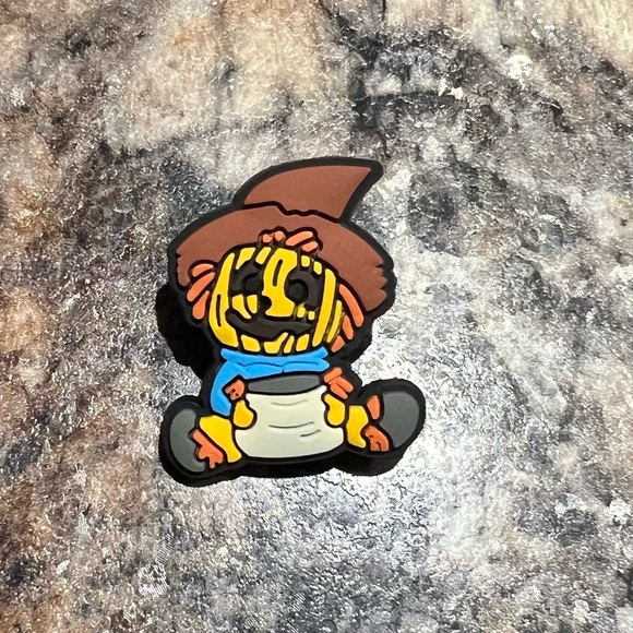 Pumpkin Scarecrow Croc Charm - 3/$8 - Picture 1 of 2